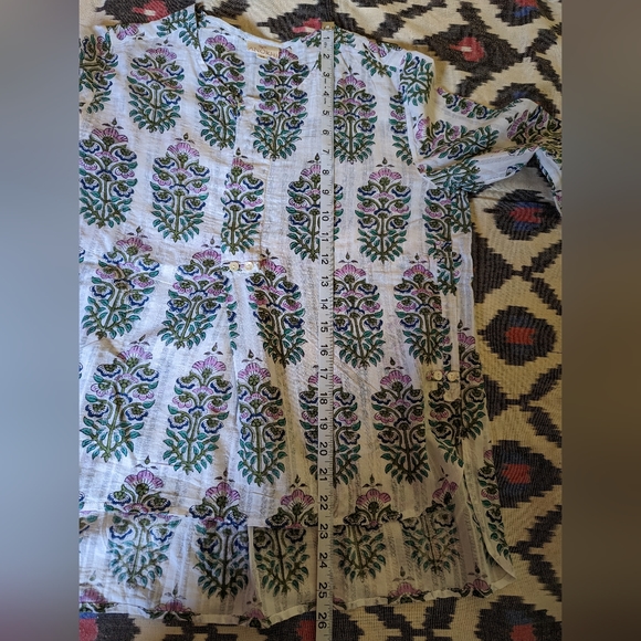 Anokhi hand block printed Women's top - Picture 6 of 6
